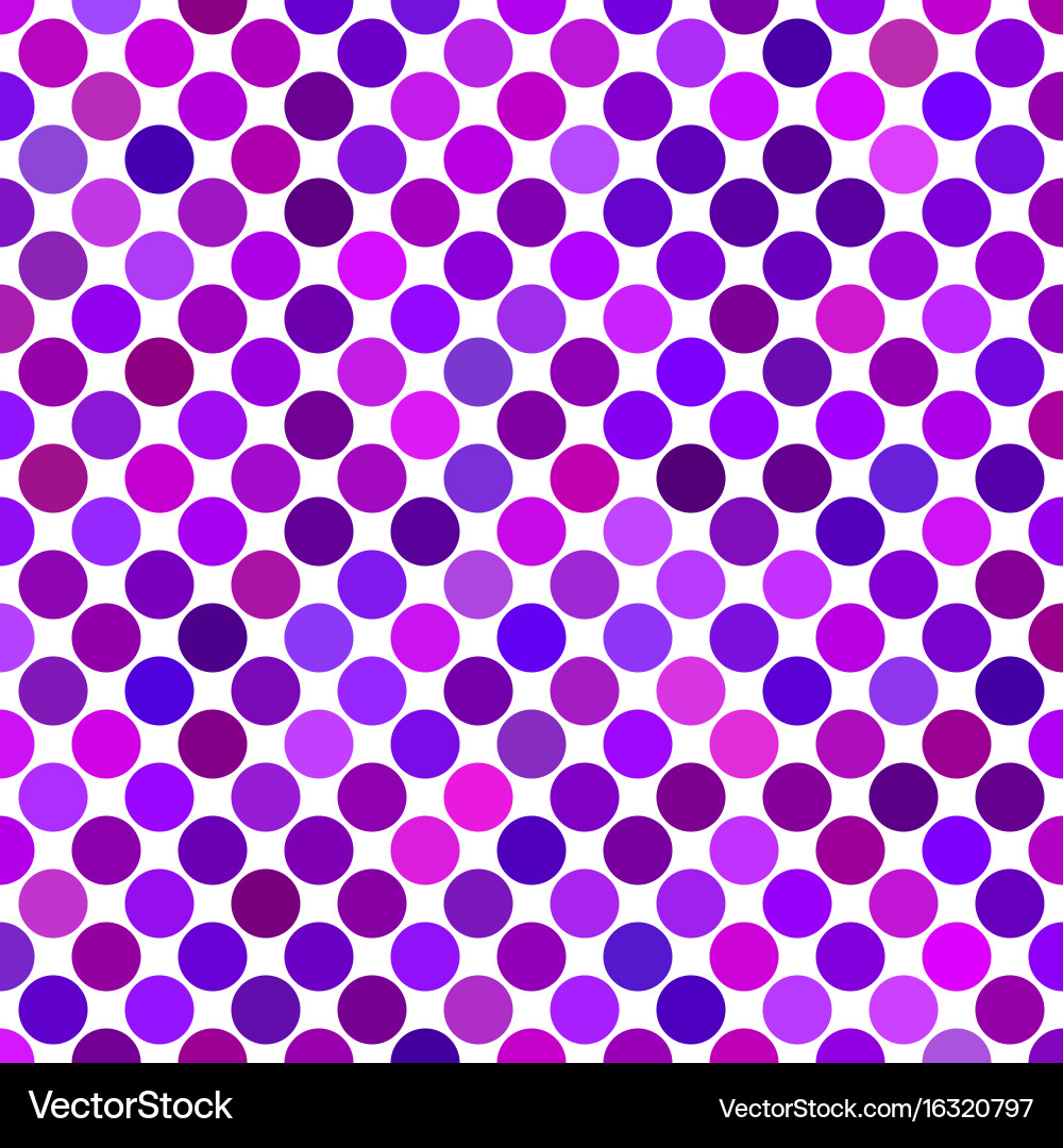 Colored dot pattern background vector image
