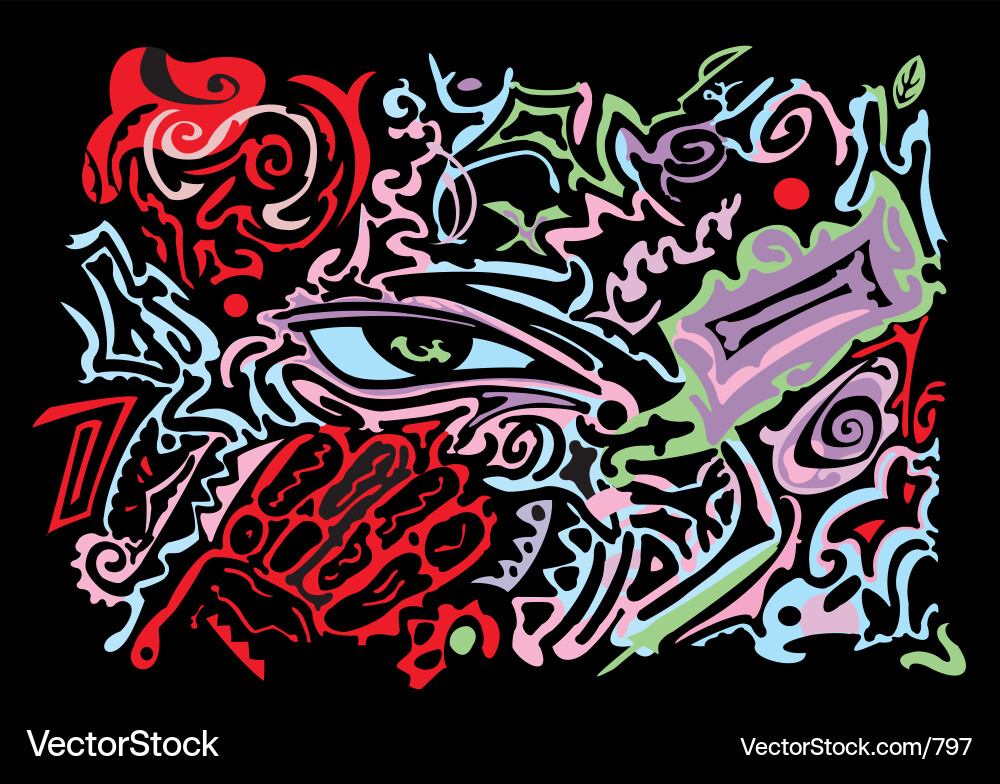Colourful abstraction Vector Image