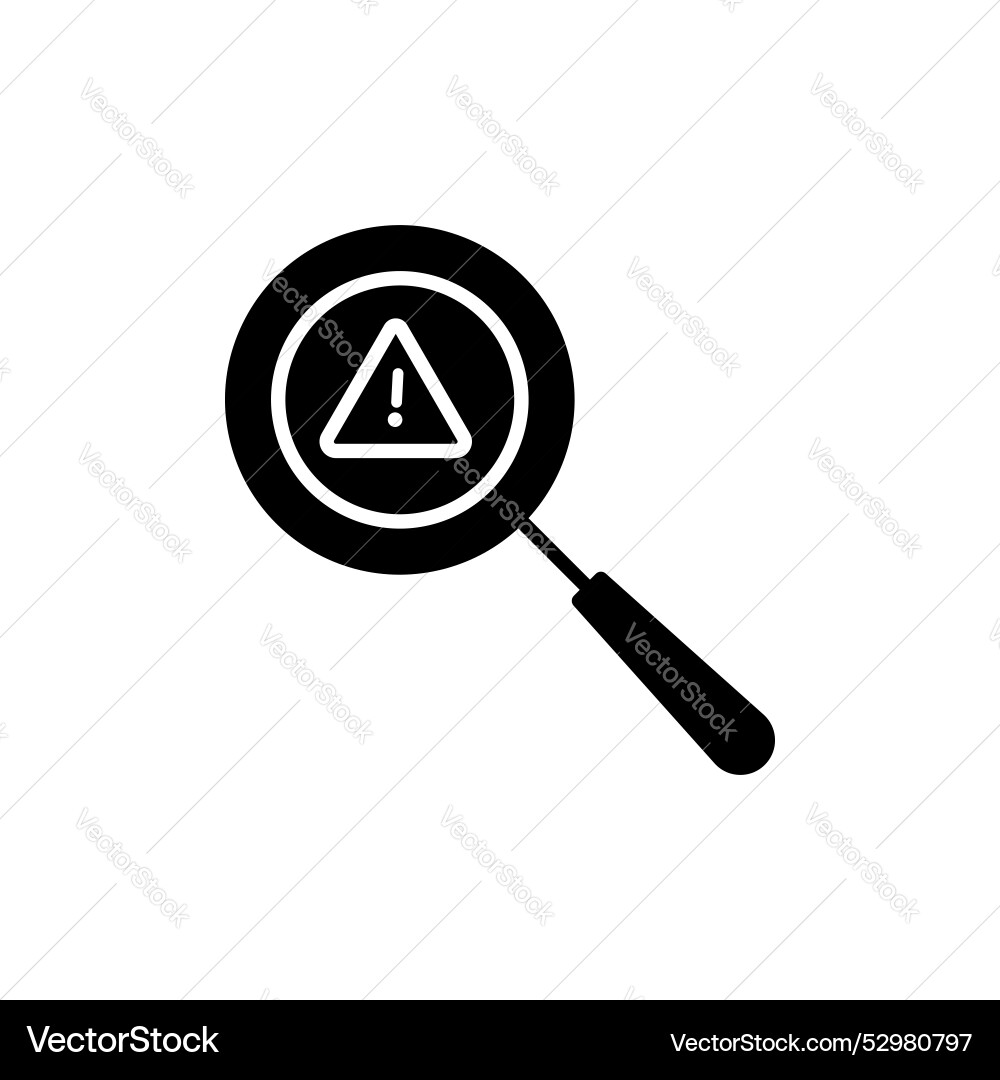 Finding problem icon set Vector Image