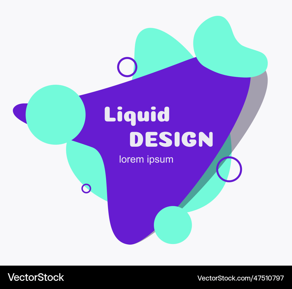 Fluid abstract background Fluid abstract background vector image