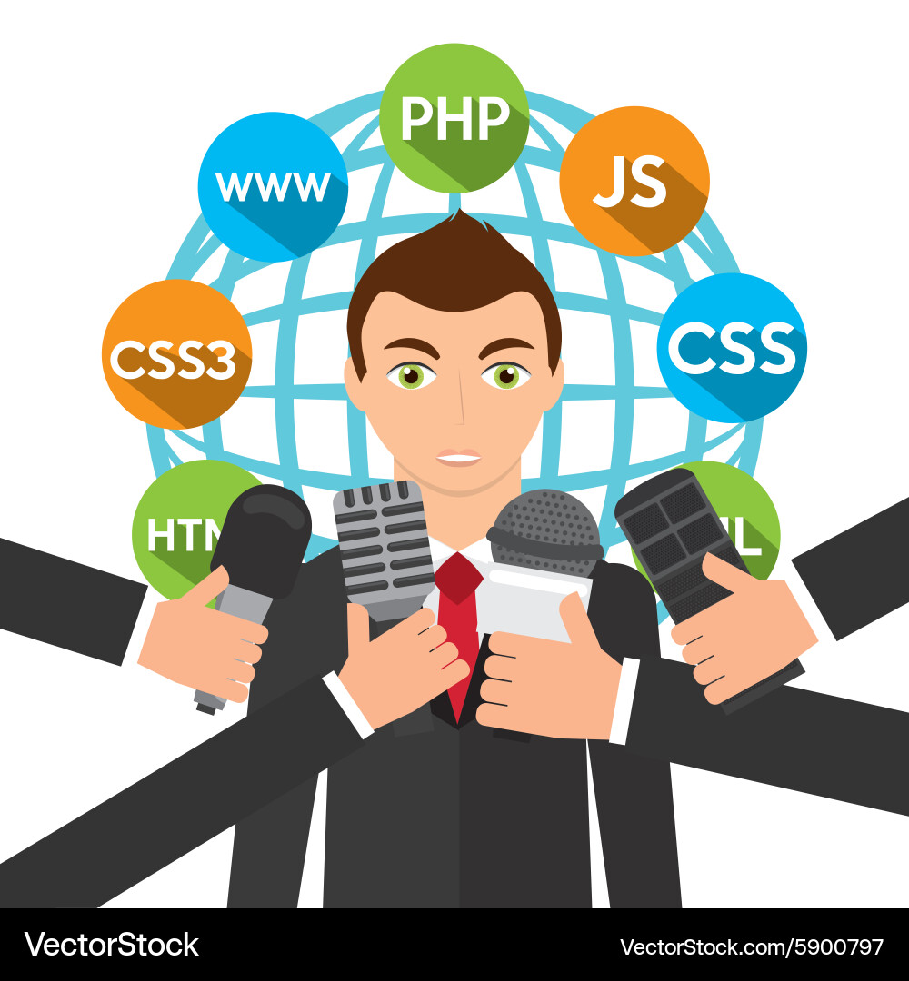 Programming language Vector Image