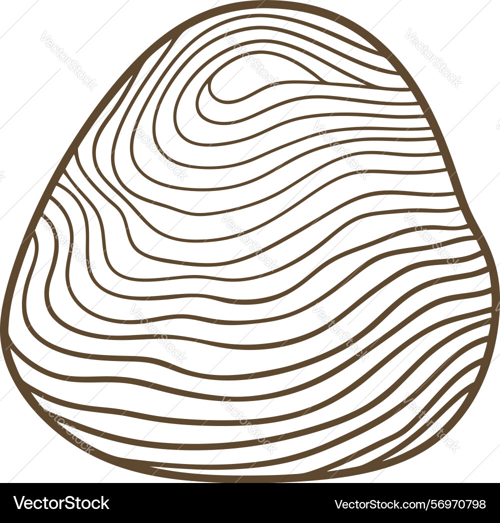 Abstract line art brown curved lines creating Abstract line art brown curved lines creating vector image