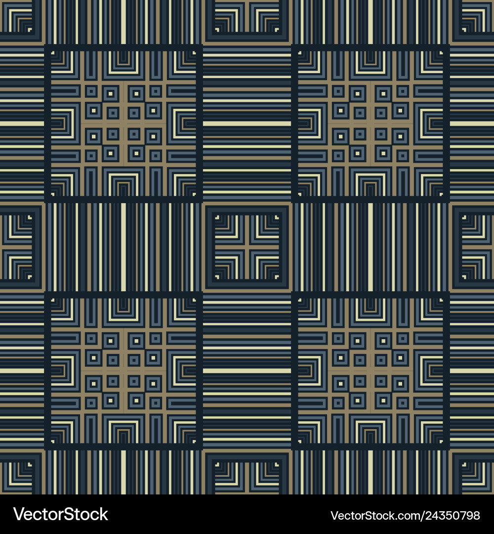 Computer age circuit board like seamless pattern vector image