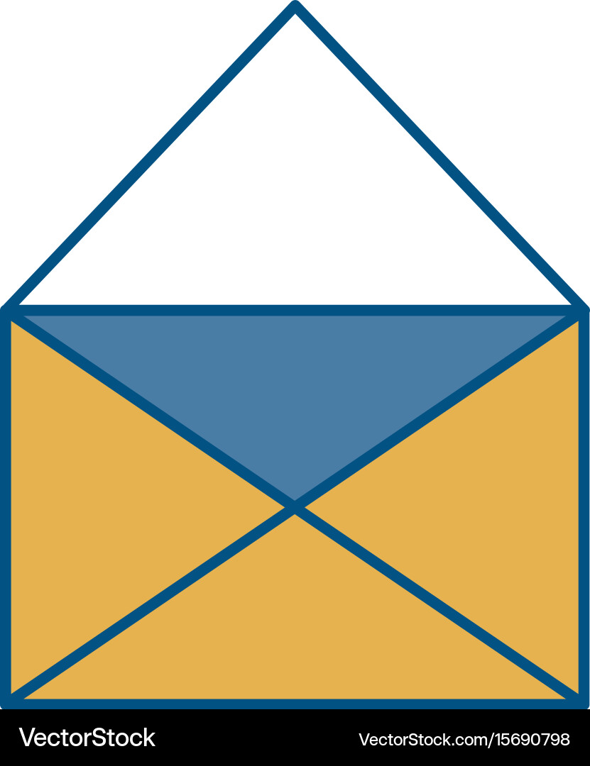 Envelope icon image vector image