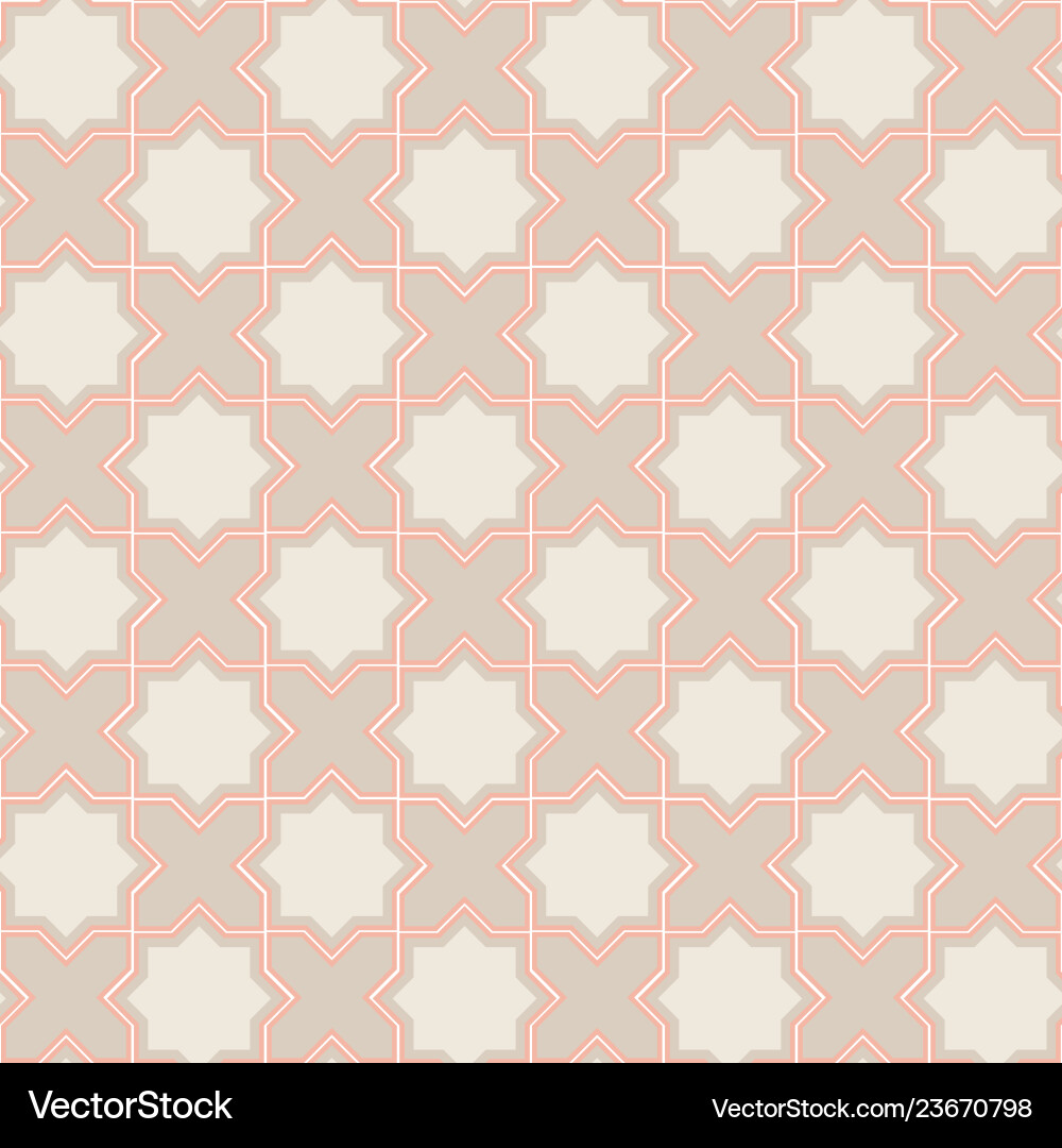 Girih Octagon Pattern Vector Image