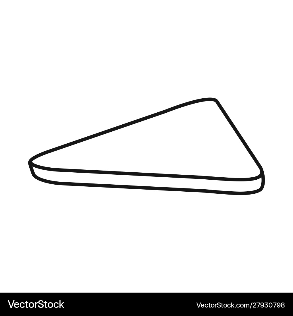 Isolated object bread and toast symbol web Vector Image