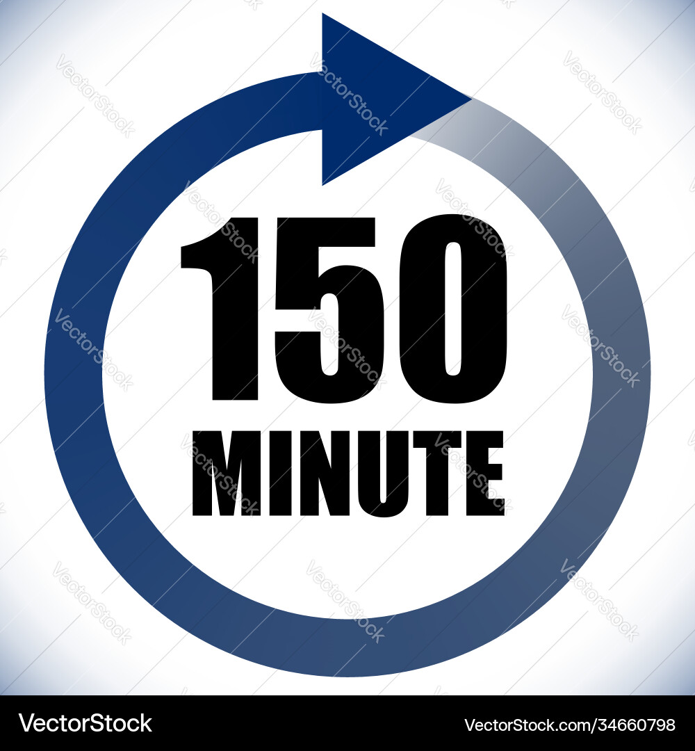 Numbers numerals dial time duration and schedule Vector Image