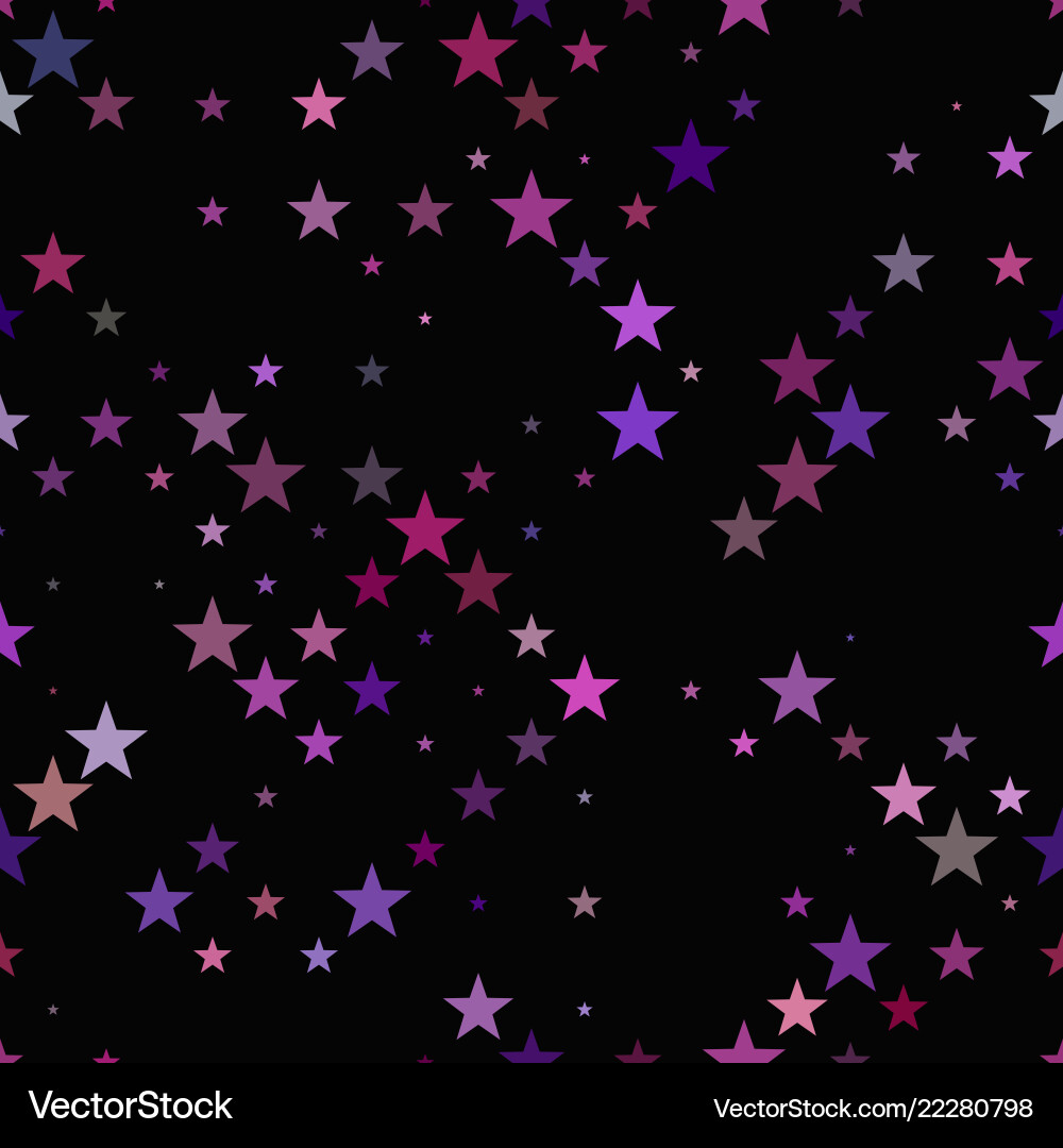 Repeating star pattern - background design Vector Image