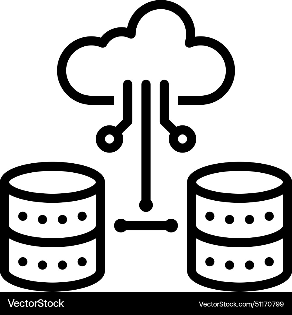 Big data Royalty Free Vector Image - VectorStock