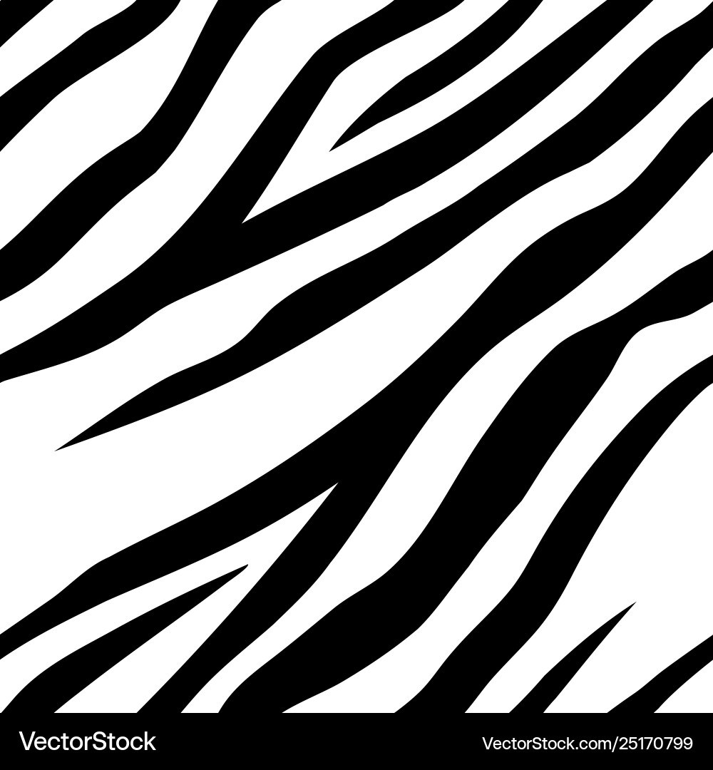 Seamless pattern with zebra stripes design Seamless pattern with zebra stripes design vector image