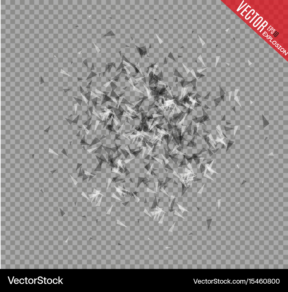 Abstract background with many falling tiny vector image