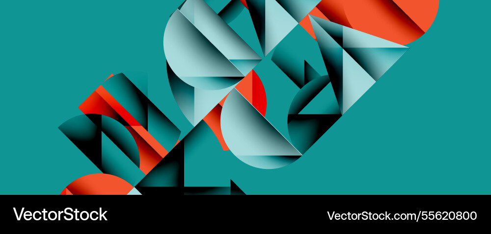 Abstract geometric pattern with intersecting Abstract geometric pattern with intersecting vector image