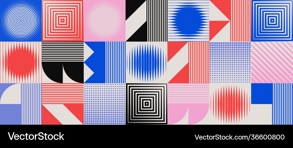 Abstract pattern design elements Abstract pattern design elements vector image