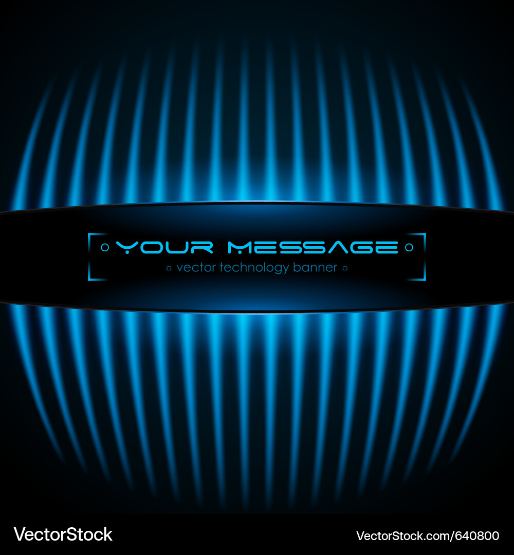 Abstract Technology Gradient Vector Image