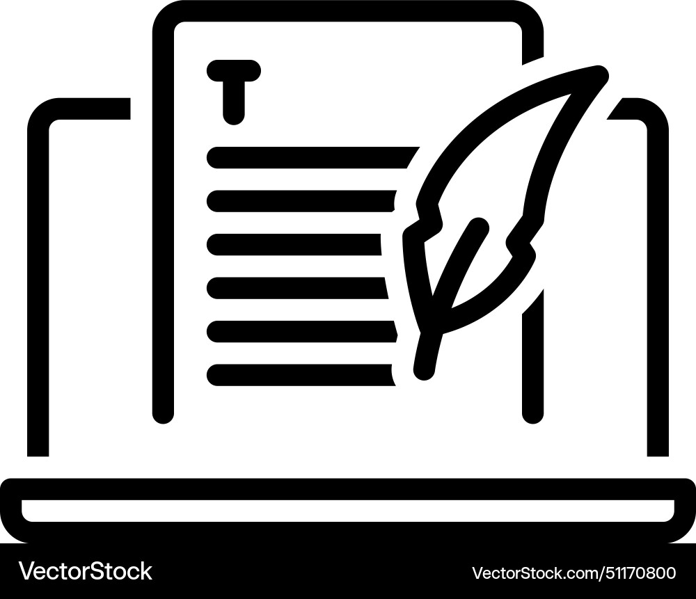 Blog Royalty Free Vector Image - VectorStock