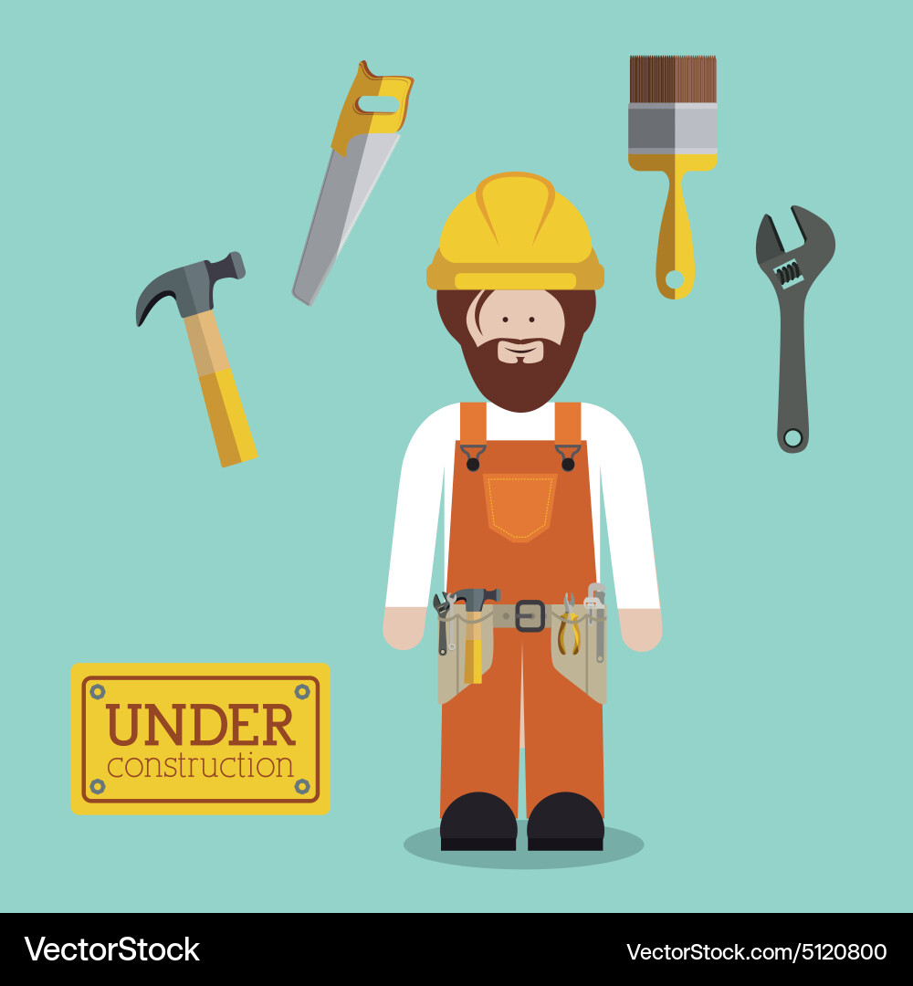 Tools design vector image