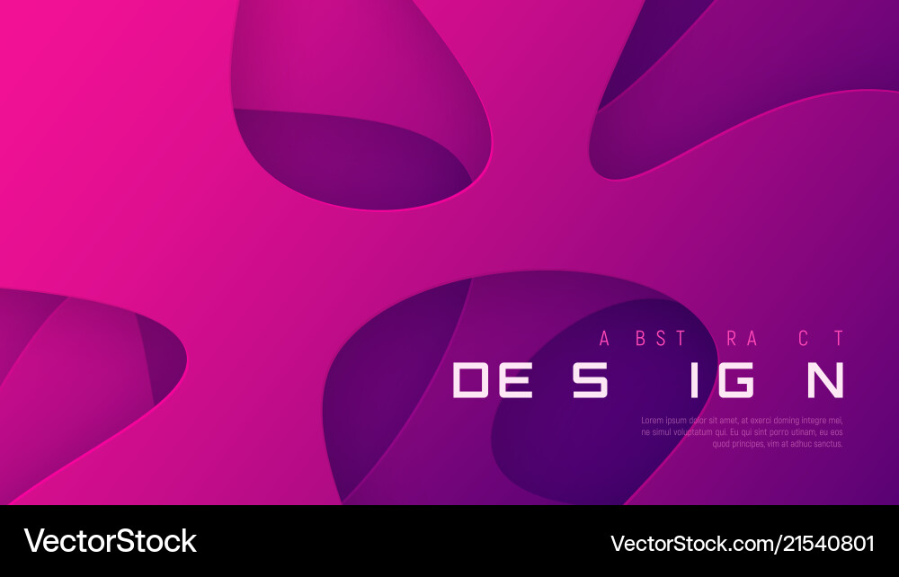 Abstract futuristic gradient background vector image