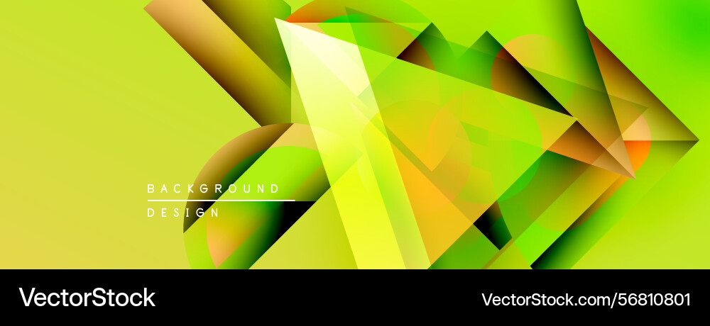 Abstract geometric shapes overlap creating Abstract geometric shapes overlap creating vector image