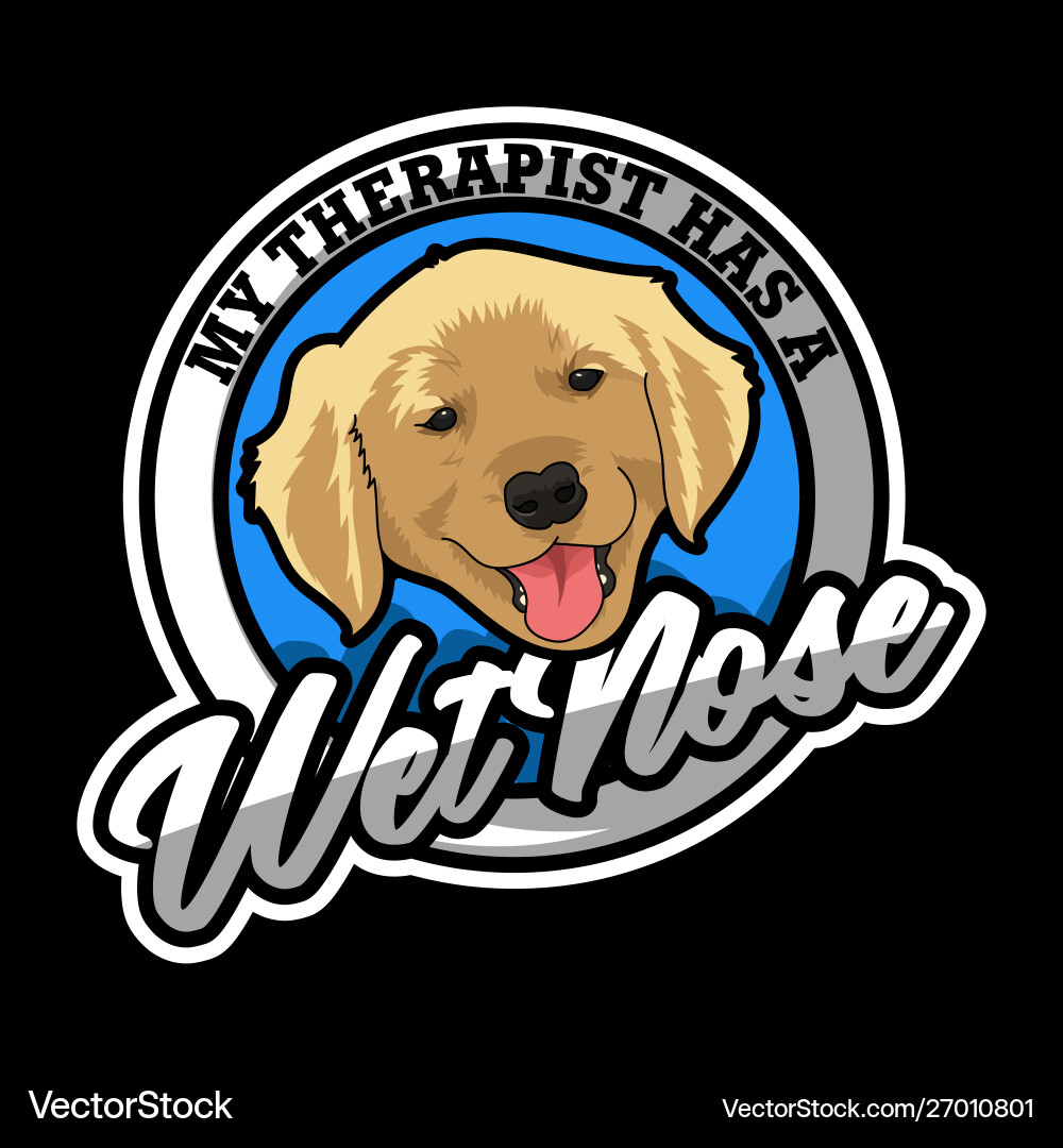 Dog quote and slogan good for print design trendy Dog quote and slogan good for print design trendy vector image