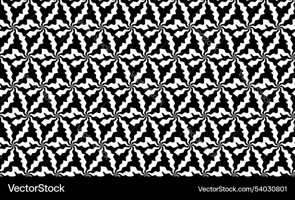 Seamless geometric pattern design abstract tech vector image