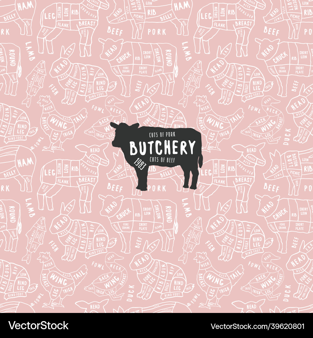 Seamless pattern and emblem Seamless pattern and emblem vector image