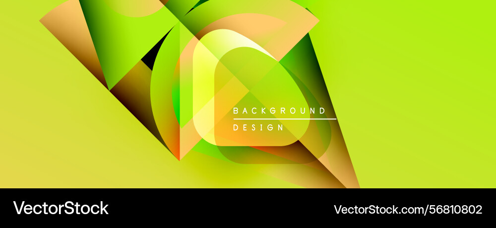 Abstract geometric shapes overlap creating Abstract geometric shapes overlap creating vector image
