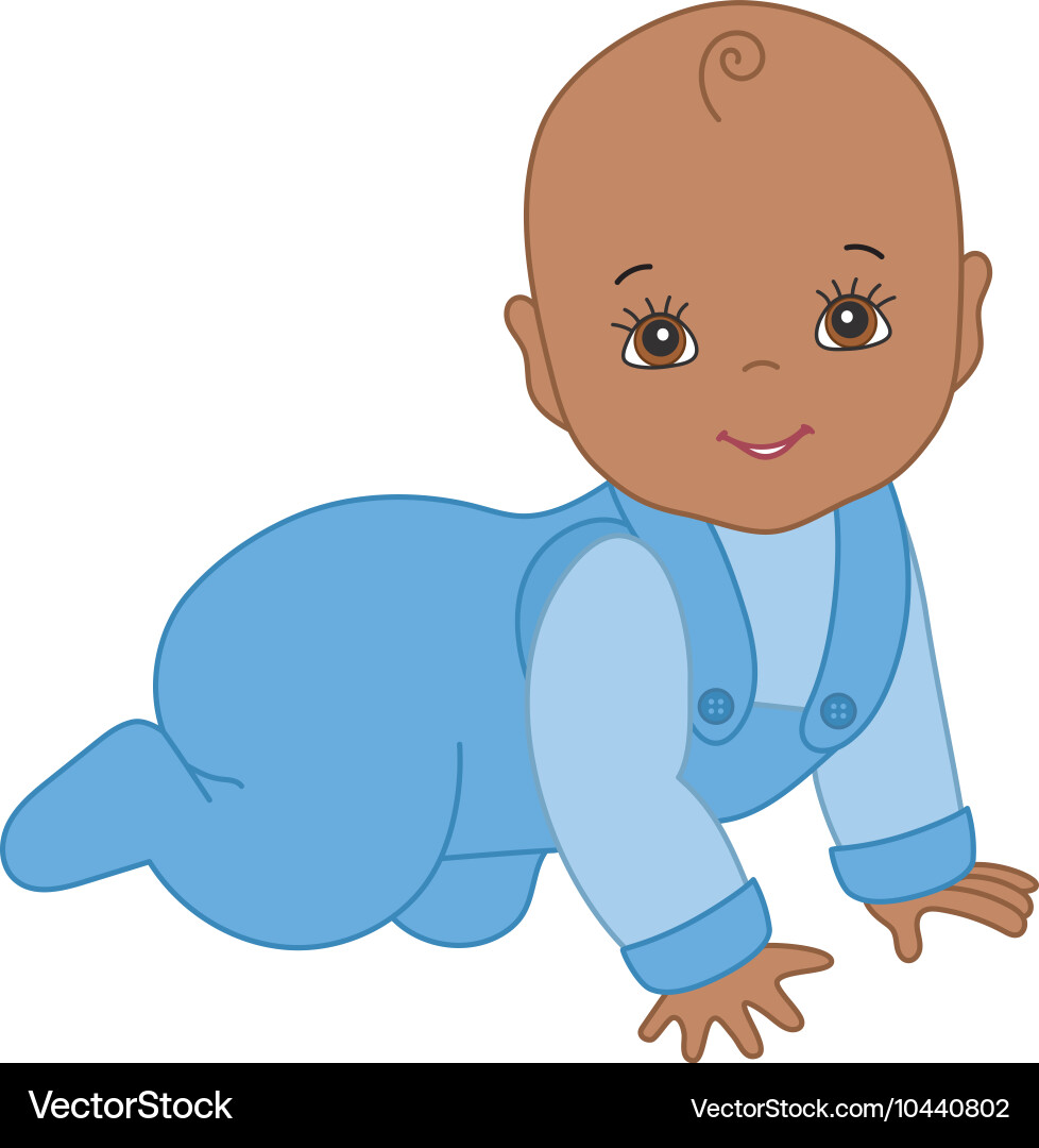 African american baby boy Vector Images \u0026 Graphics for Commercial Use |  VectorStock, image size:978x1080