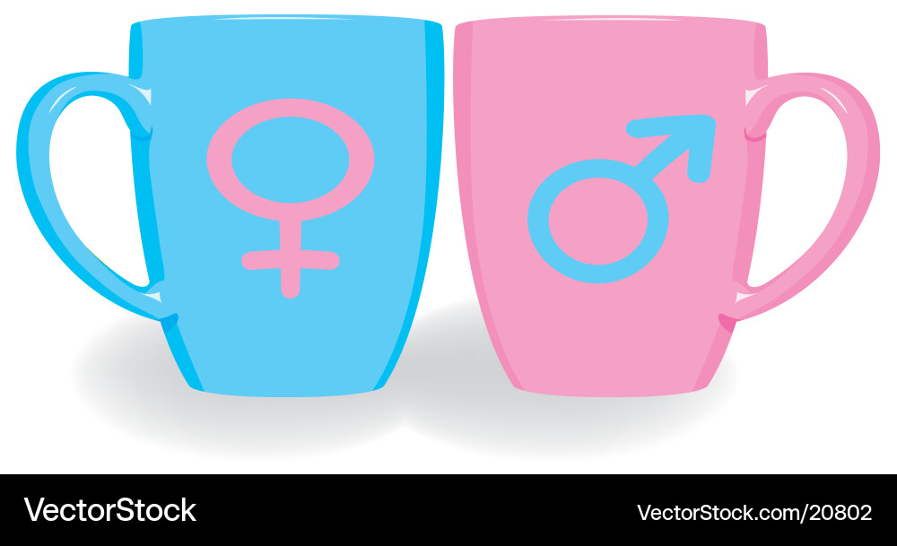 Mug icons Vector Image