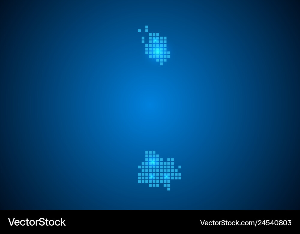 Abstract blue background with map internet line Abstract blue background with map internet line vector image