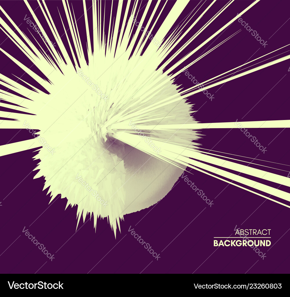 Background with exploding rays abstract Background with exploding rays abstract vector image