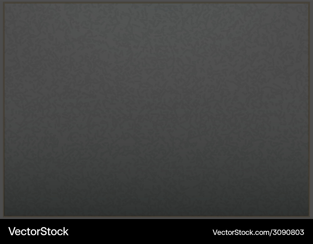 Empty realistic black board in format vector image