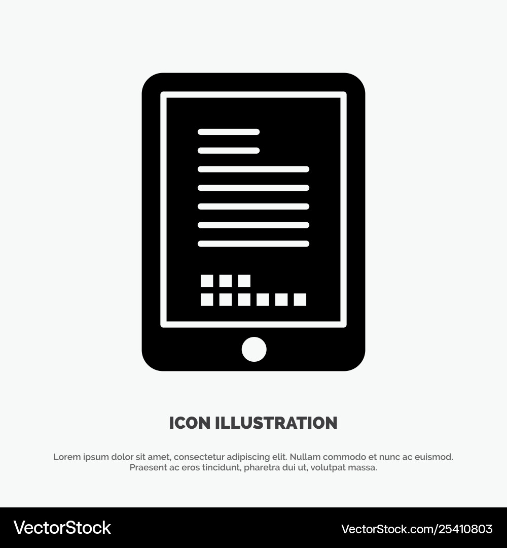 Mobile coding hardware cell solid black glyph icon Mobile coding hardware cell solid black glyph icon vector image