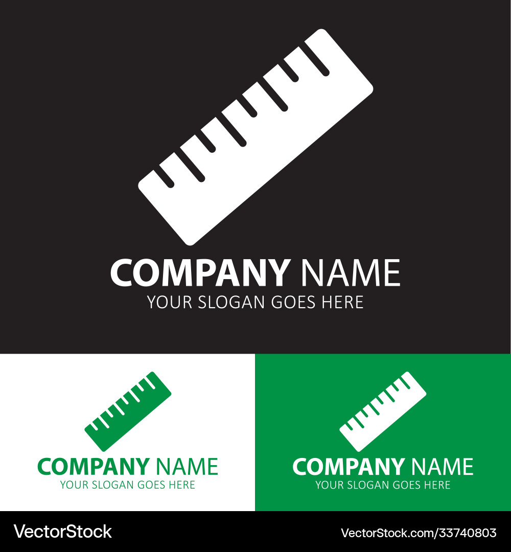 Ruler icon for web and mobile Vector Image