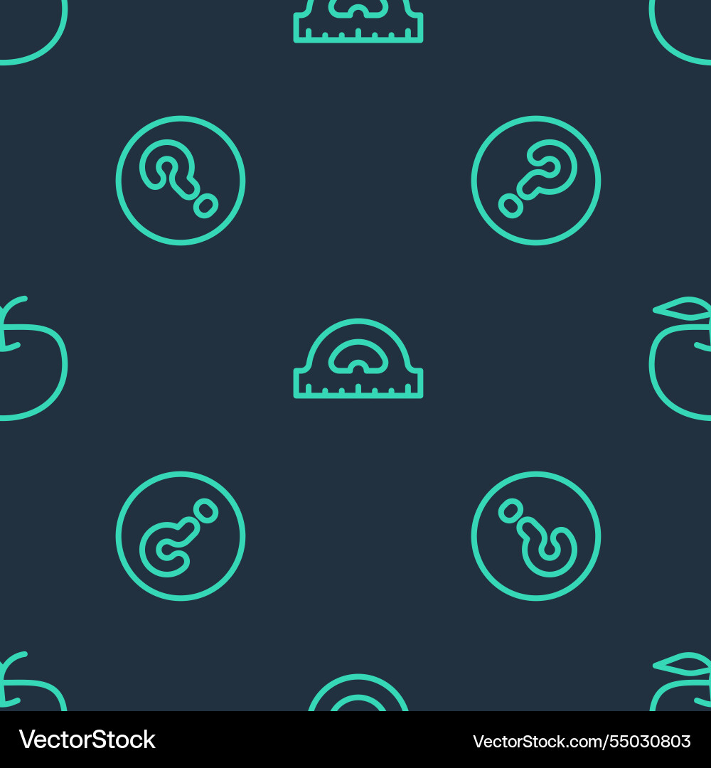 Set line protractor grid speech bubbles Set line protractor grid speech bubbles vector image