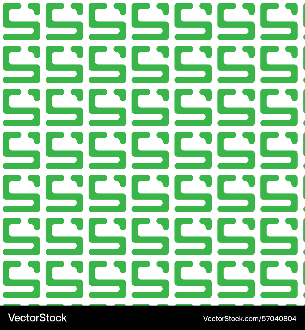 Red and green frame with geometric pattern design Vector Image