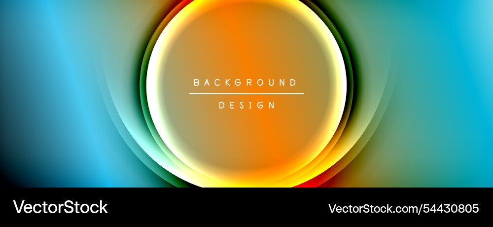 Bright rainbow style color gradient with curve Bright rainbow style color gradient with curve vector image