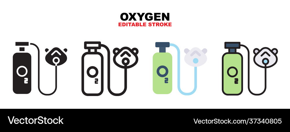Oxygen icon set with different styles Oxygen icon set with different styles Vector Image