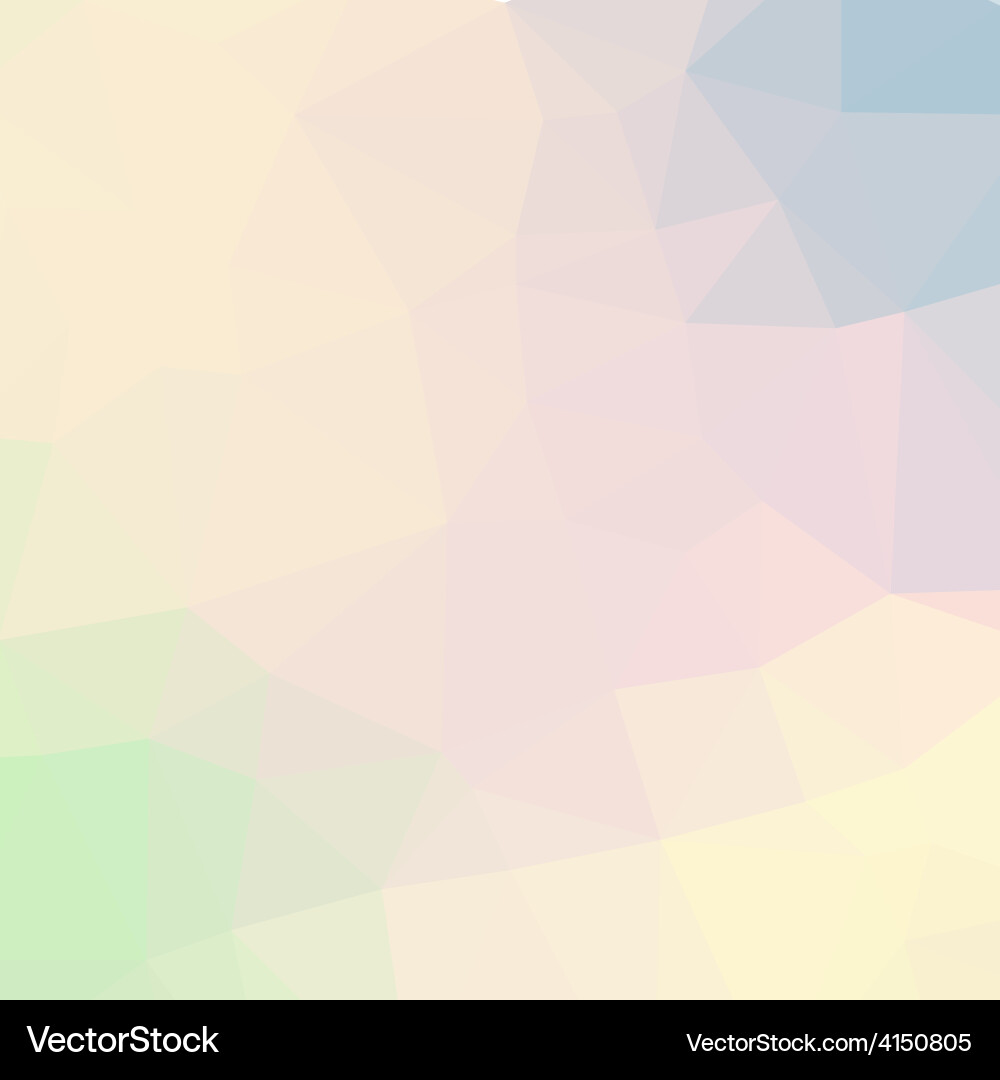 Triangle colorful abstract background vector image