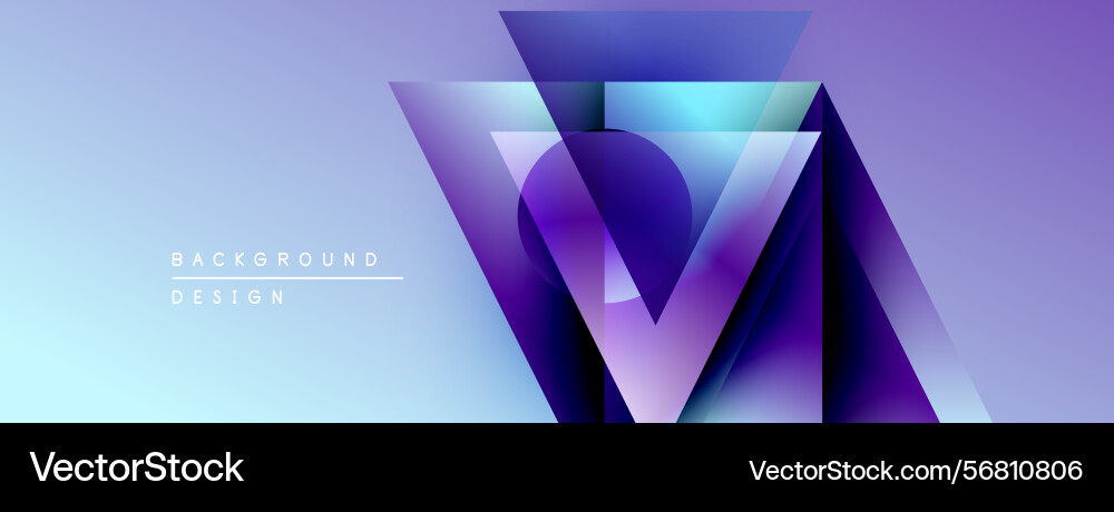 Abstract geometric design gradient colors create Abstract geometric design gradient colors create vector image