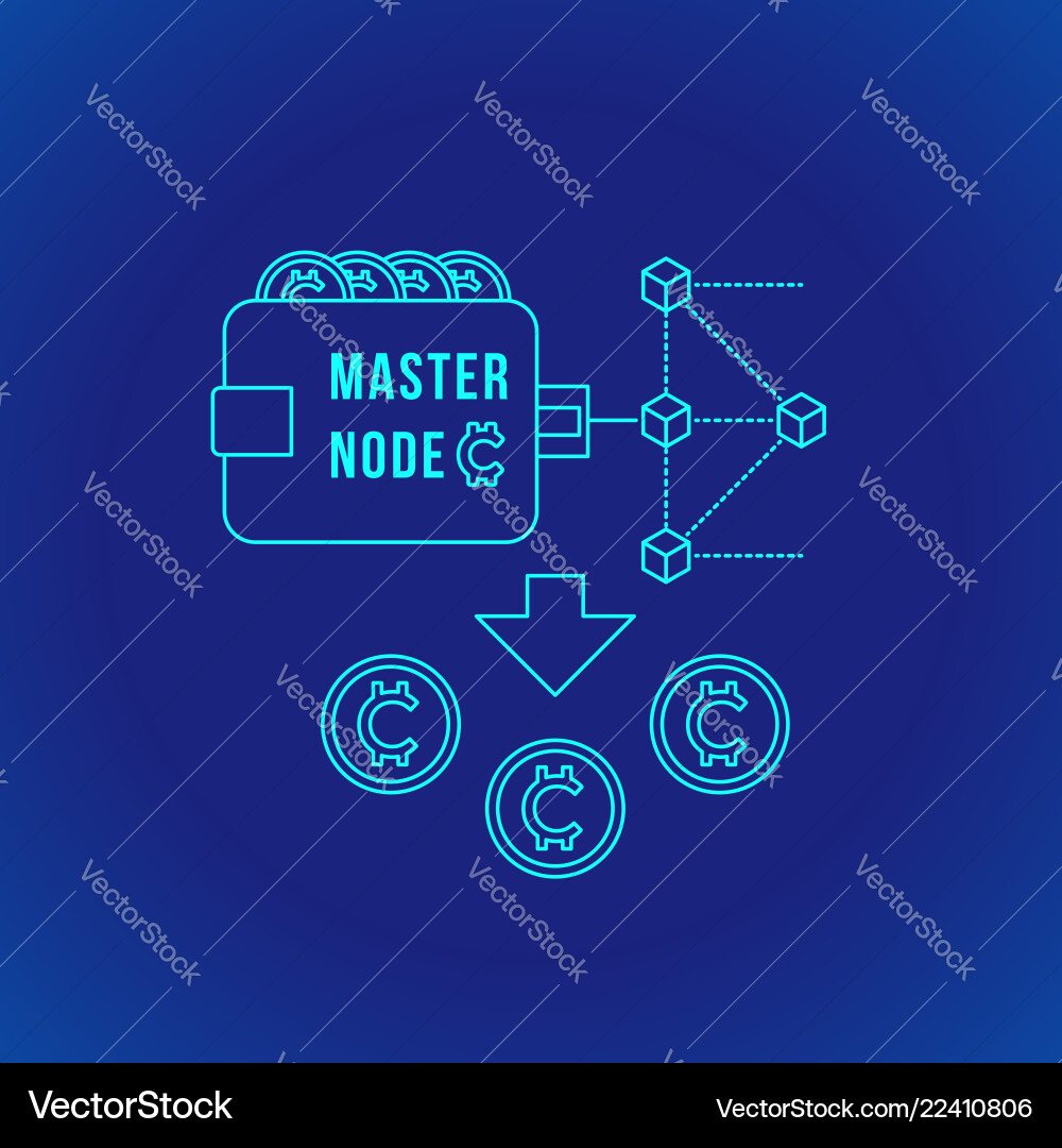 Blockchain distributed ledger technology Blockchain distributed ledger technology Vector Image