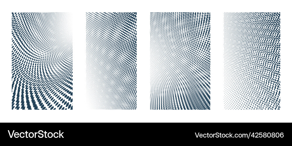 Moire pattern dots abstract backgrounds Moire pattern dots abstract backgrounds vector image
