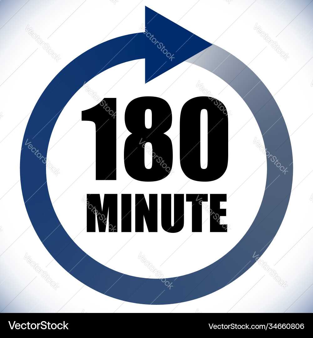 Numbers numerals dial time duration and schedule Vector Image