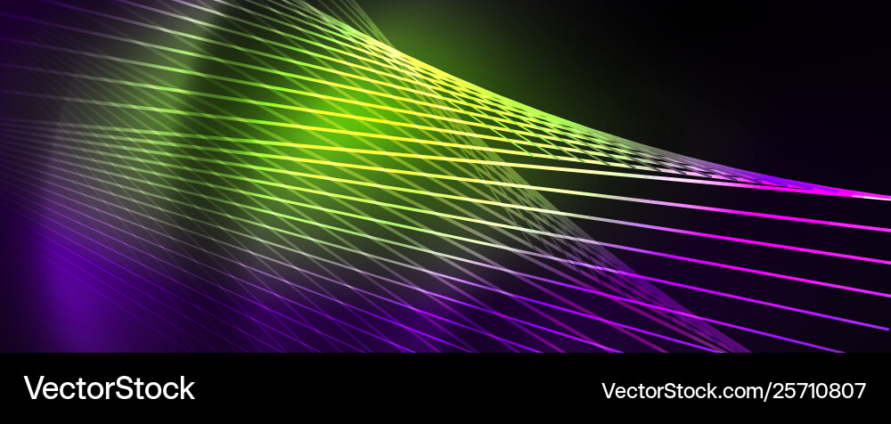 Color light with lines outer space background Color light with lines outer space background vector image