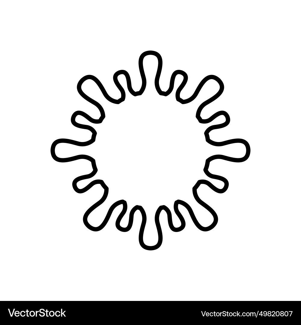 Laboratory science icon logo design Vector Image