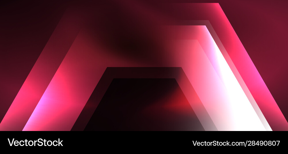 Neon shiny color lines background abstract Vector Image