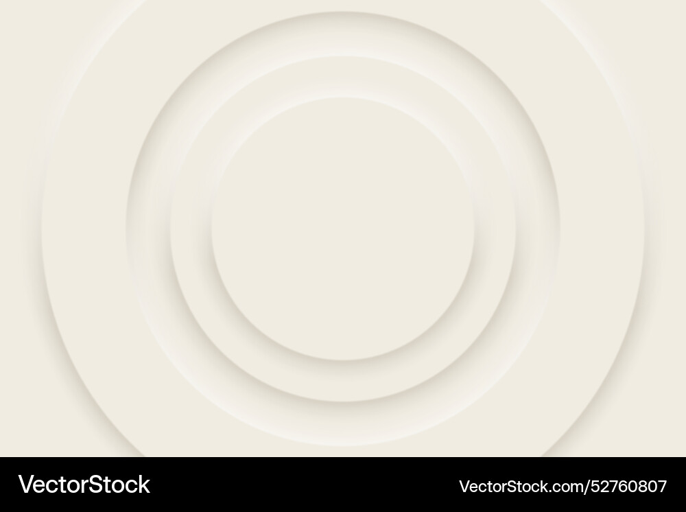 Soft and simple futuristic design of round shape Vector Image