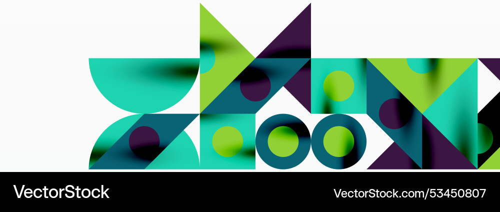Trendy triangles lines round elements and circles Trendy triangles lines round elements and circles Vector Image