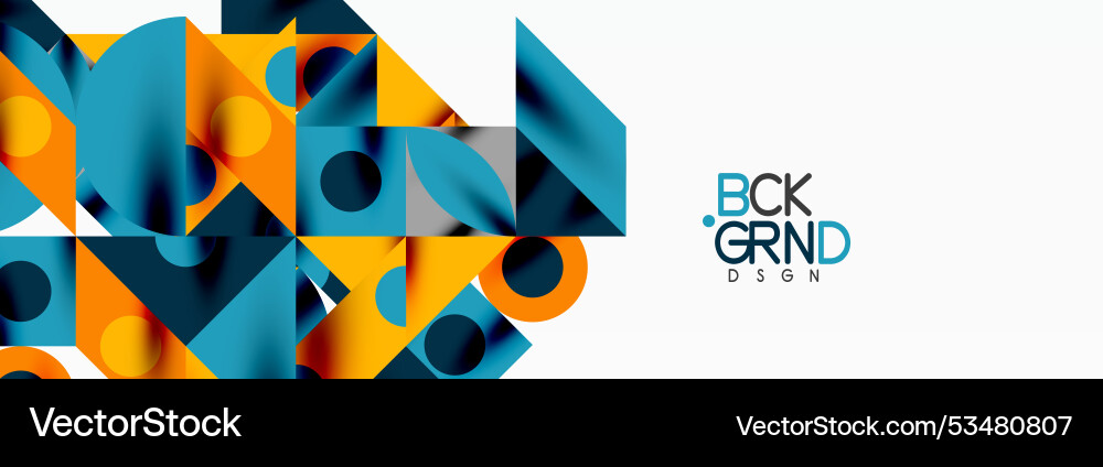 Trendy triangles lines round elements and circles Trendy triangles lines round elements and circles Vector Image