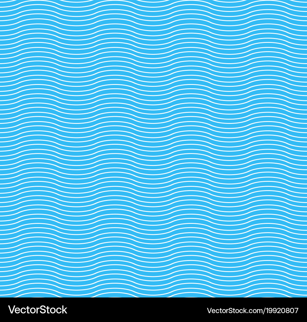 Waves seamless pattern vector image