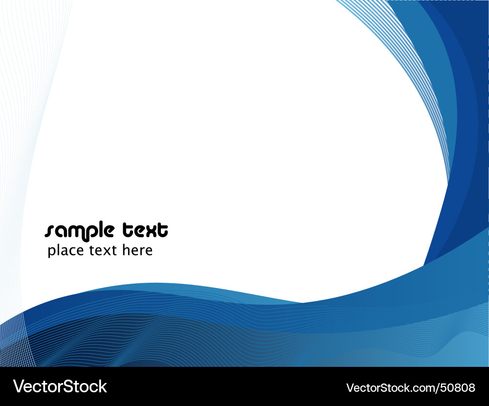 Abstract Wave Pattern vector image